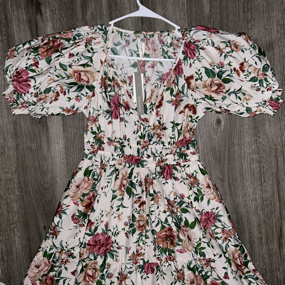 Anthropologie The Somerset Maxi Dress Puff-Sleeve - Picture 9 of 13